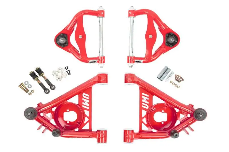 Umi Performance 78-88 G-Body S10 Tubular Front Upper & Lower A-Arms Delrin 1