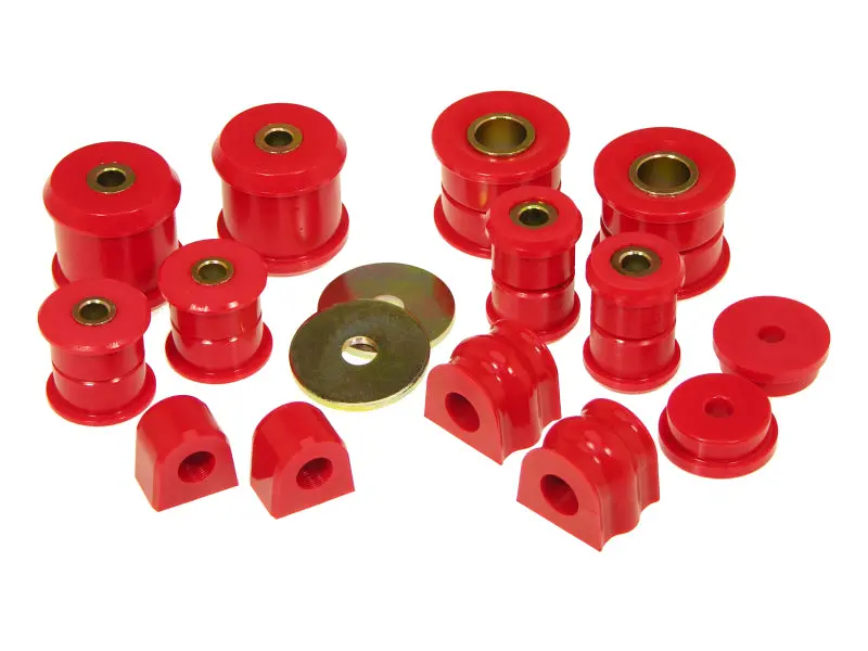 Prothane Total Suspension Bushing Kit For 2002–2006 Subaru Wrx – Red Polyurethane Components 1