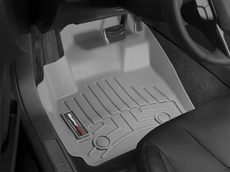 Weathertech 12+ Ford F250/F350/F450/F550 Front Floorliner - Grey 1