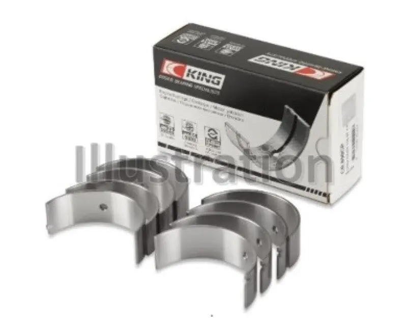 King Connecting Rod Bearing Set For Toyota Corolla 1600 – Size 0.5Mm Oversize 1