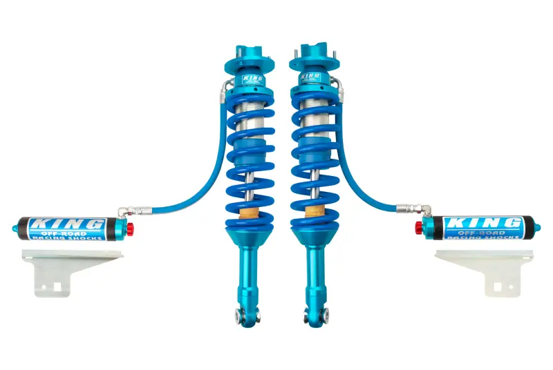 King Shocks 3.0-Inch Remote Reservoir Coilover Kit – Front Pair For 2010–2014 Ford F-150 Raptor 4Wd 1