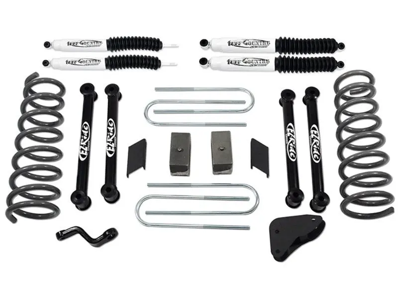 Tuff Country 09-12 Dodge Ram 3500 4X4 6In Lift Kit With Coil Springs (Sx8000 Shocks) 1