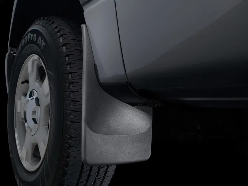 Weathertech No-Drill Mudflaps For 2019+ Ram 2500/3500 – Black, Installation-Free Design 1