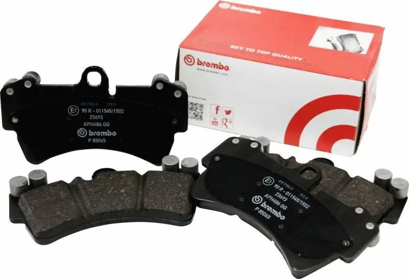 Brembo Rear Ceramic Brake Pads For 1997 Acura Cl Premium – Oe Equivalent Nao Formula 1