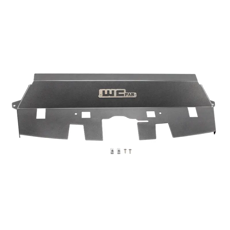 Wehrli Aluminum Radiator Cover For 10–12 Cummins Engines – Bronze Chrome Finish 1