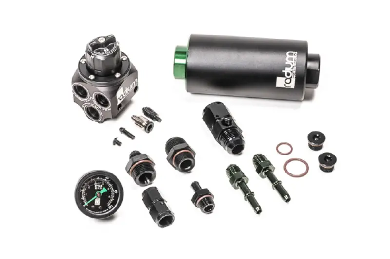Radium Engineering Fuel Pressure Regulator And Filter Kit – Bmw E46 M3 (2001–2006), Includes Microglass Filter 1